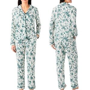 Notch Collar Modal Pajama Set - Size S - NWT